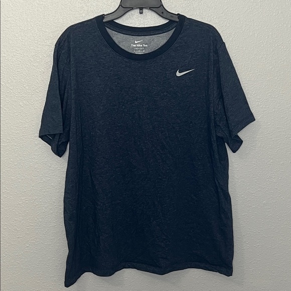 The Nike Tee Dri Fit Short Sleeve TShirt Blue Size XLarge - Picture 5 of 6